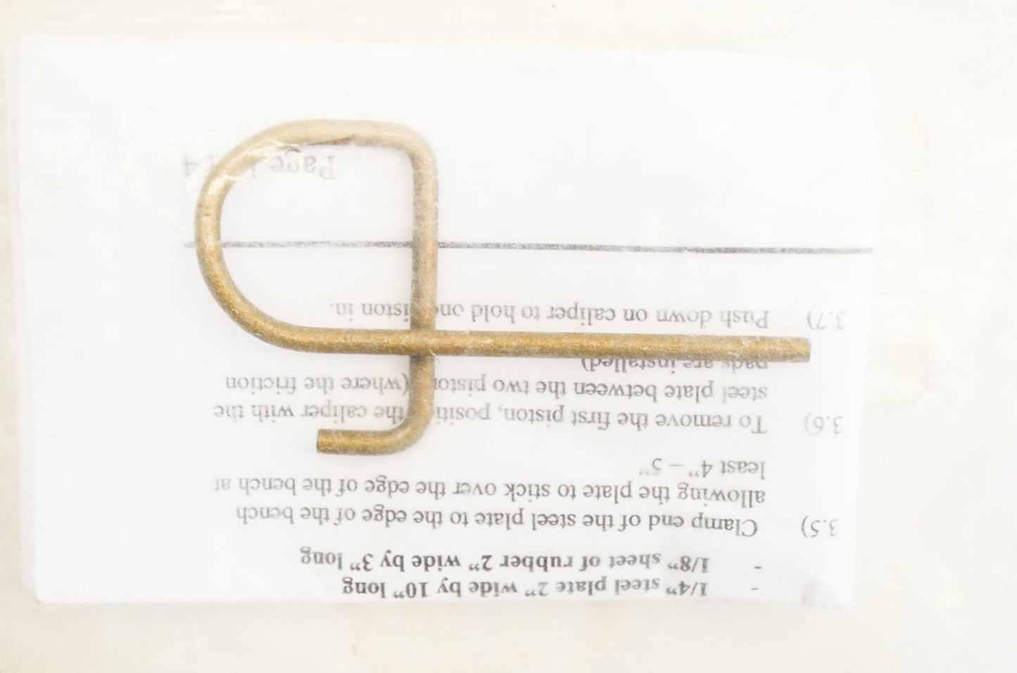 Pin Retaining Kit NOS