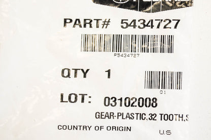 New OEM Polaris Plastic 32 Tooth Gear NOS