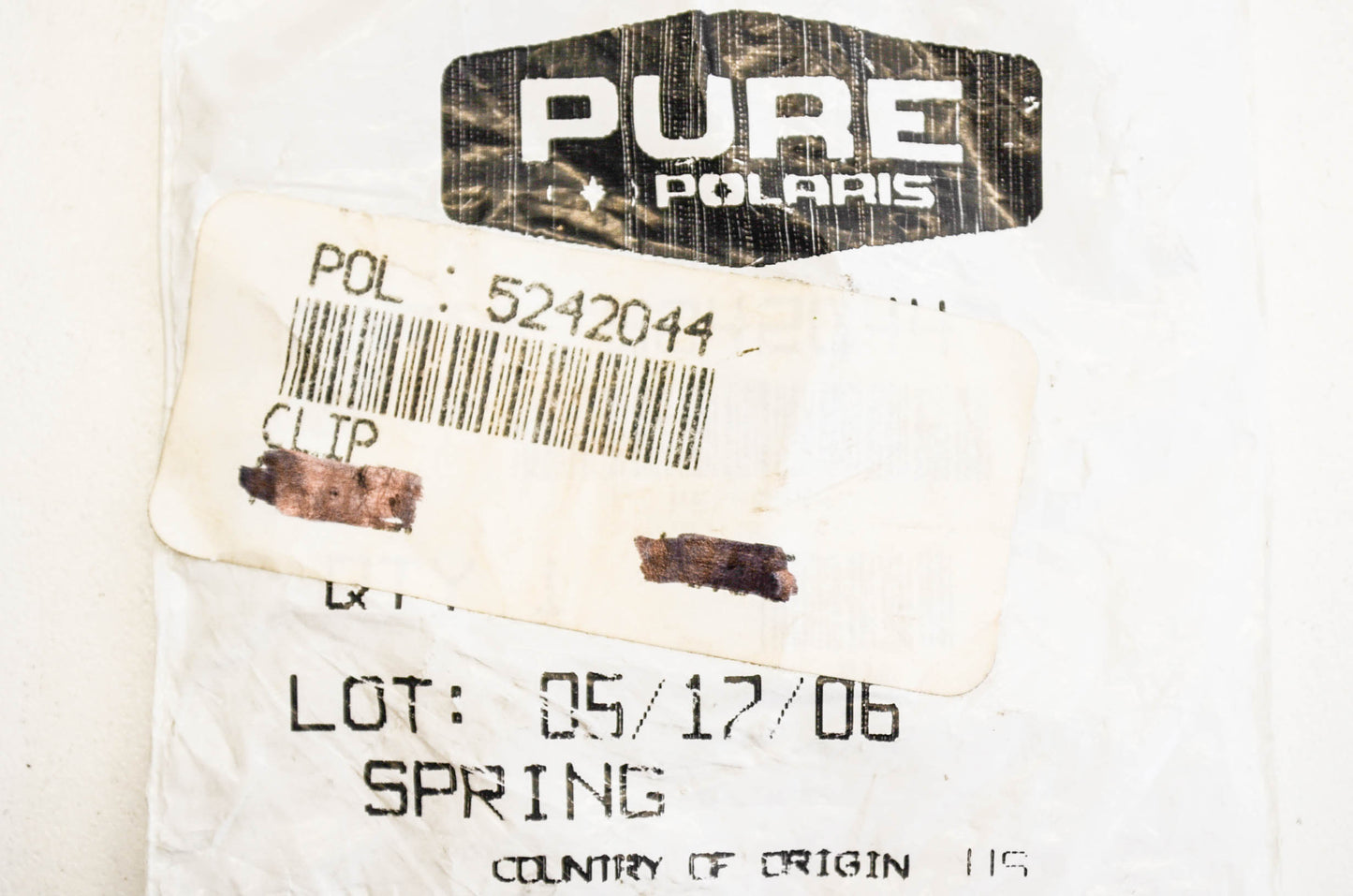 OEM Polaris 5242044 Clip NOS