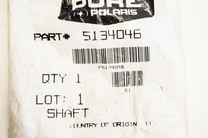New OEM Polaris Flange Shaft .445x.750x1.00 NOS