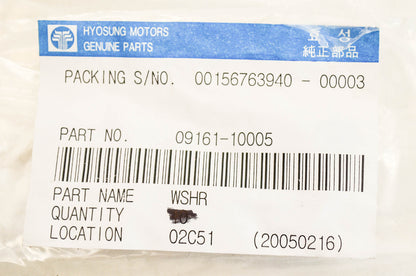 New Hyosung Washer QTY 2 NOS