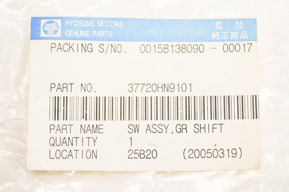 New Hyosung Gear Shift Switch Assembly NOS