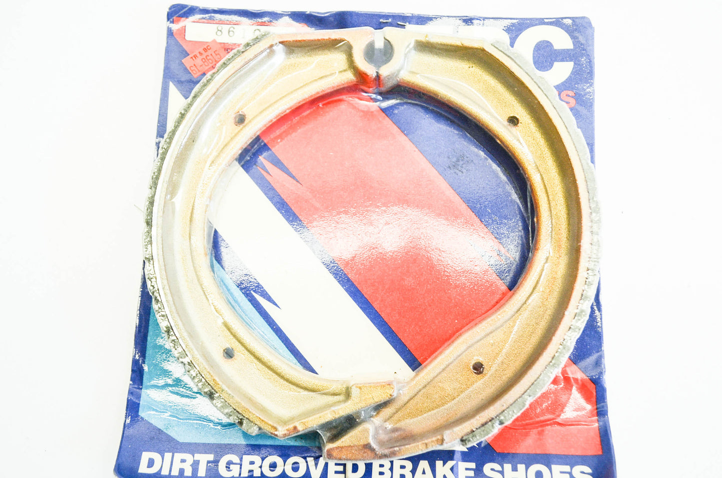 EBC 861G Grooved Brake Shoes Qty 2 NOS
