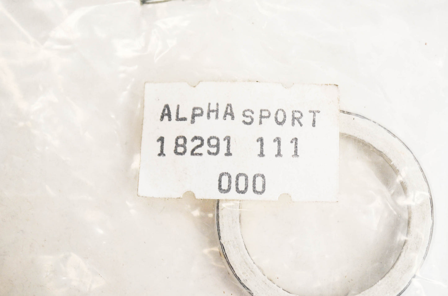 Alphasports 18291-111-000 Exhaust Pipe Gasket NOS