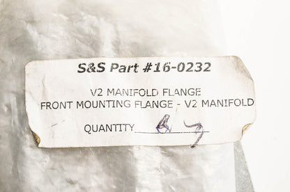 S&S 16-0232 Front Intake Manifold Flange NOS