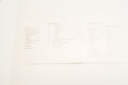 New Alpha Sports LG-150 Owner's Manual NOS
