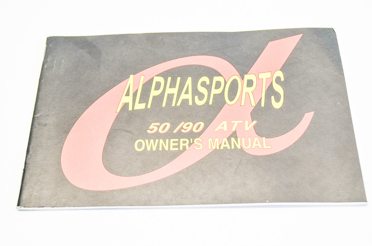 New Alpha Sports LG50/90 Owner's Manual NOS