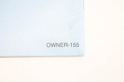 New Alpha Sports AX-50 Mini Bike Owner's Manual NOS