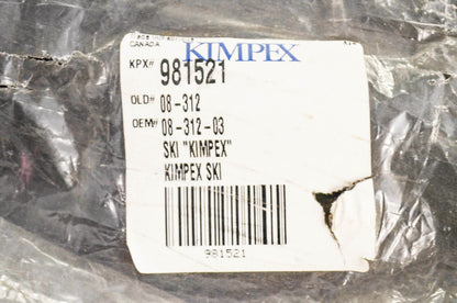 Kimpex 981521, 08-312 Steel Ski NOS
