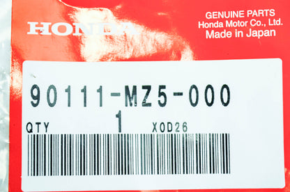 OEM Honda 90111-MZ5-000 Oval Screw (5X12) NOS