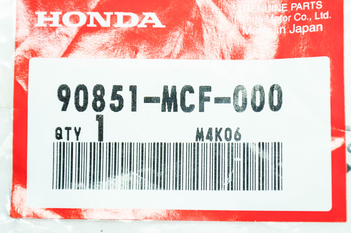 OEM Honda 90851-MCF-000 Air Duct Grommet NOS