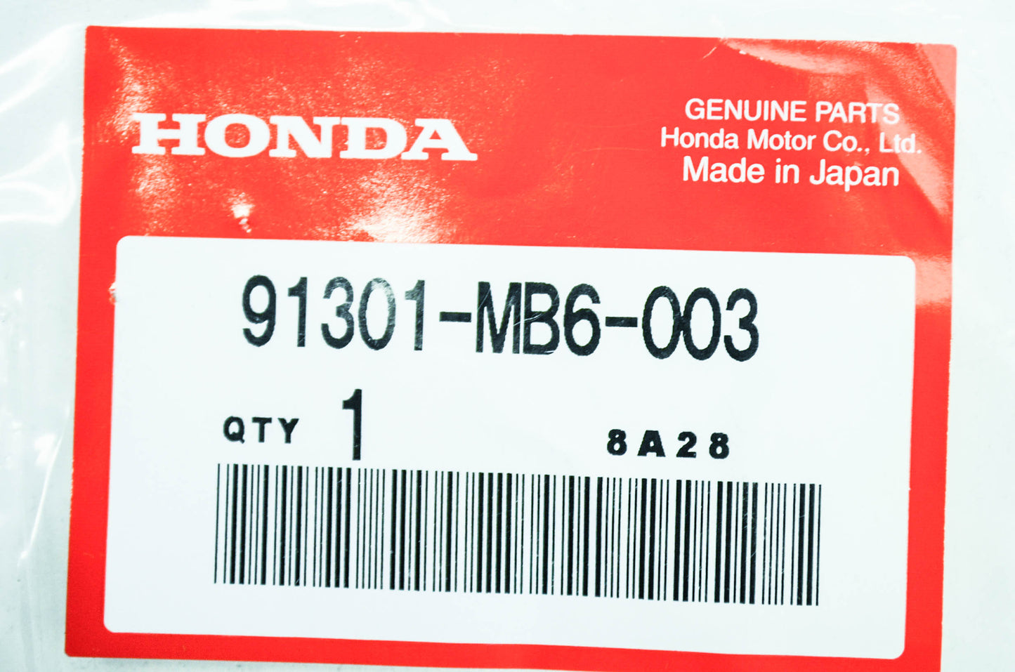 OEM Honda 91301-MB6-003 O-Ring (21.9X2.3) Qty 3 NOS