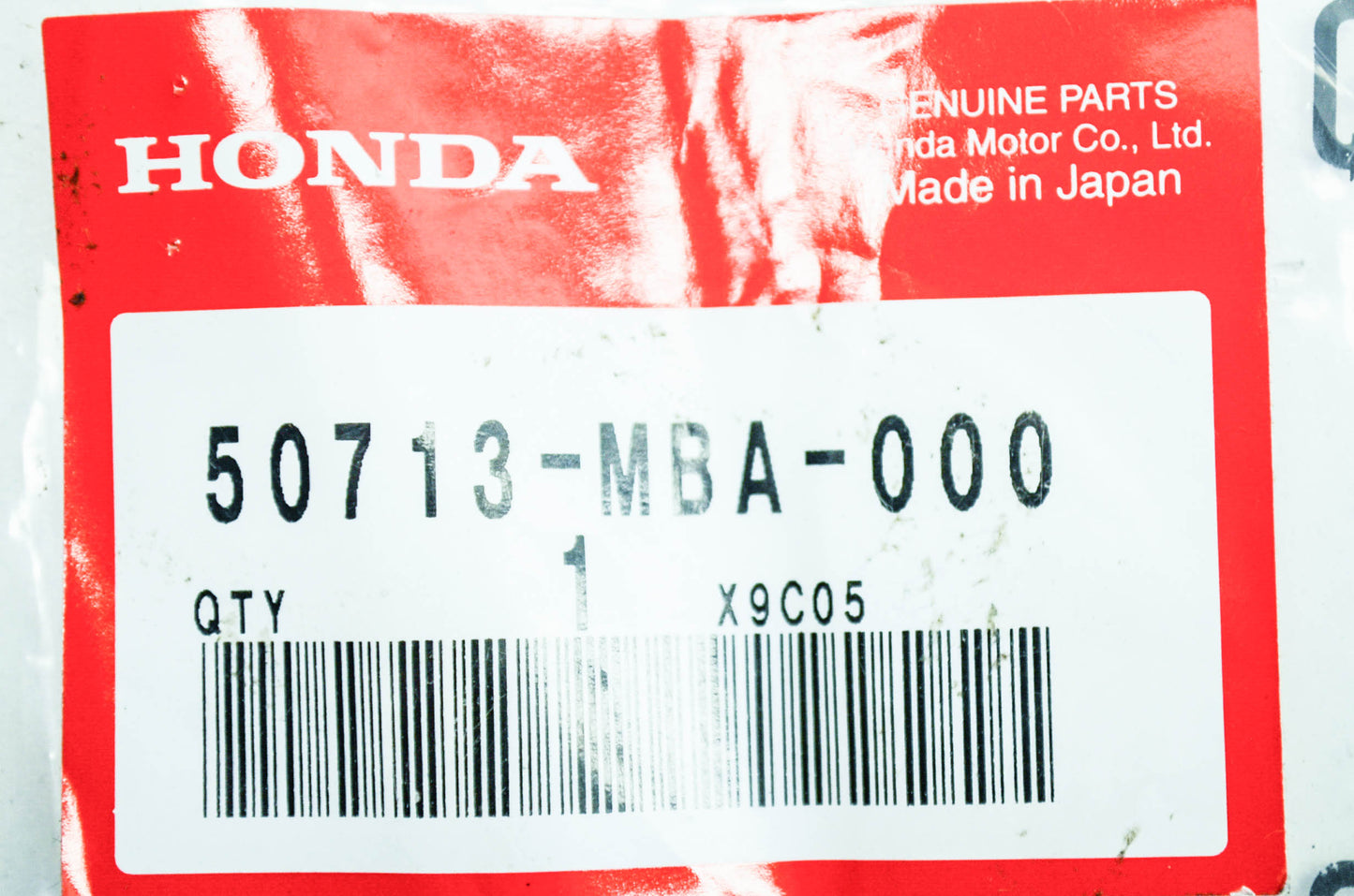OEM Honda 50713-MBA-000 Pillion Step Rubber NOS