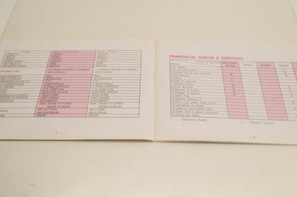 New Aeon AR Motor Scooter User Manual NOS