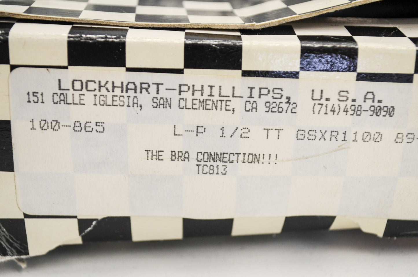 New Lockhart Phillips Tank Cover NOS