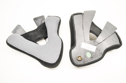 New HJC Symax Cheek Pads L 35mm QTY 2 NOS