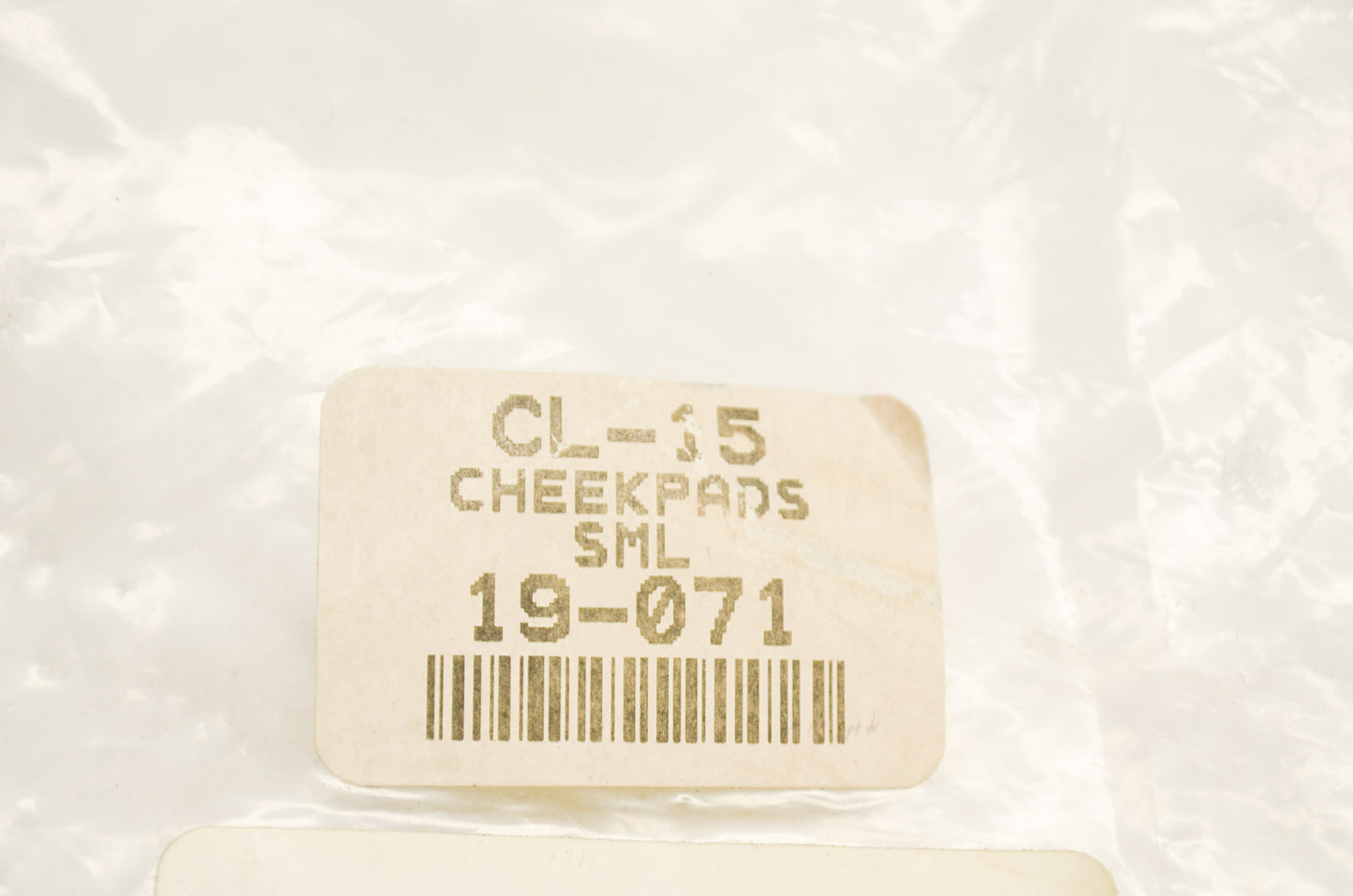 New HJC CL-15 Cheek Pads S QTY 2 NOS