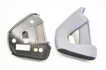 New HJC AC-3 Cheek Pads XXL 20mm QTY 2 NOS