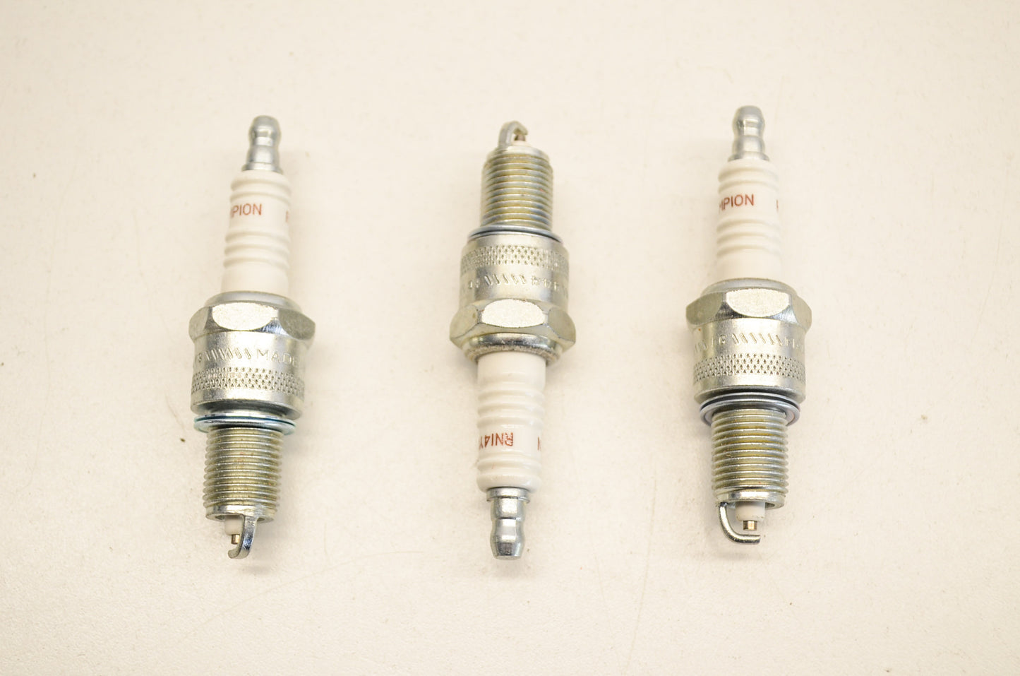 New Champion Spark Plugs QTY 3 NOS
