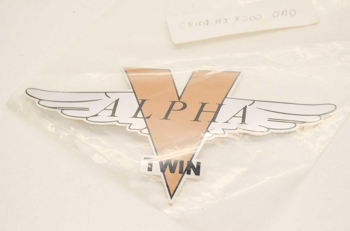 New Hyosung Alpha Twin Decal NOS