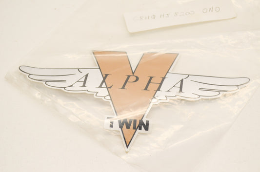 New Hyosung Alpha Twin Decal NOS