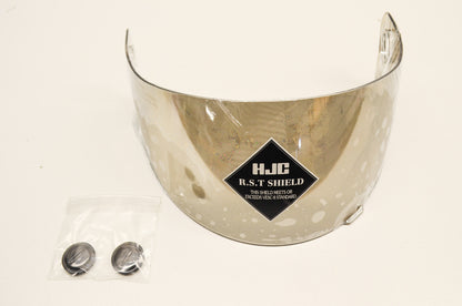 New HJC HJ-03 Face Shield Silver NOS