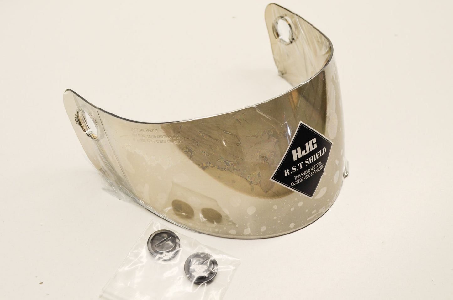 New HJC HJ-03 Face Shield Silver NOS