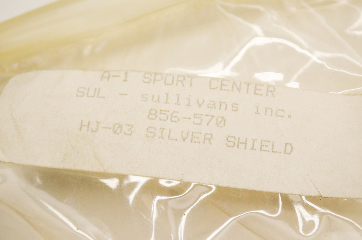 New HJC HJ-03 Face Shield Silver NOS