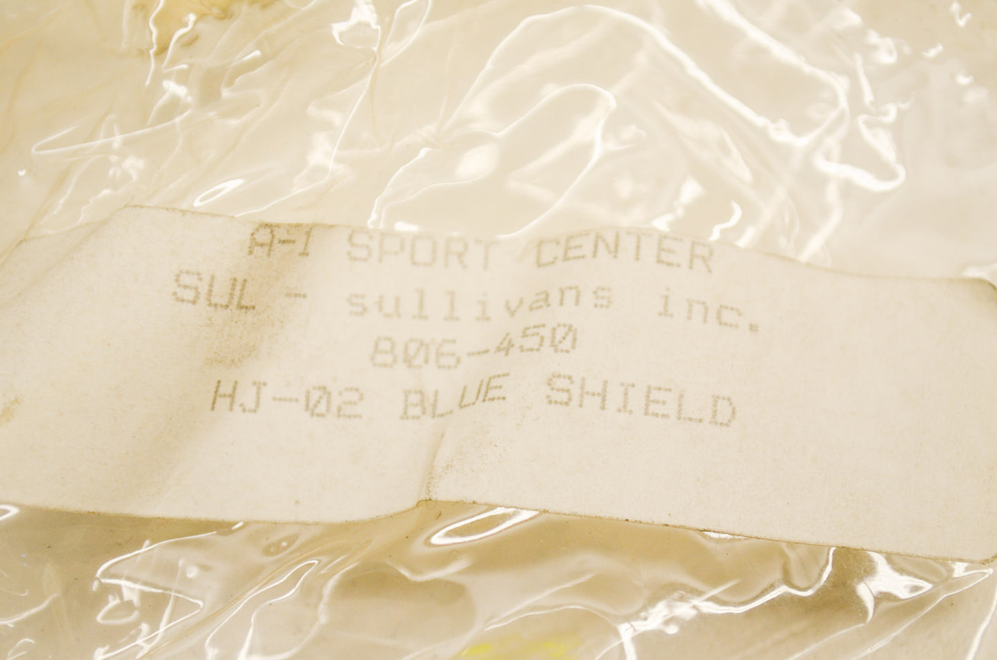 New HJC HJ-03 Face Shield Blue NOS