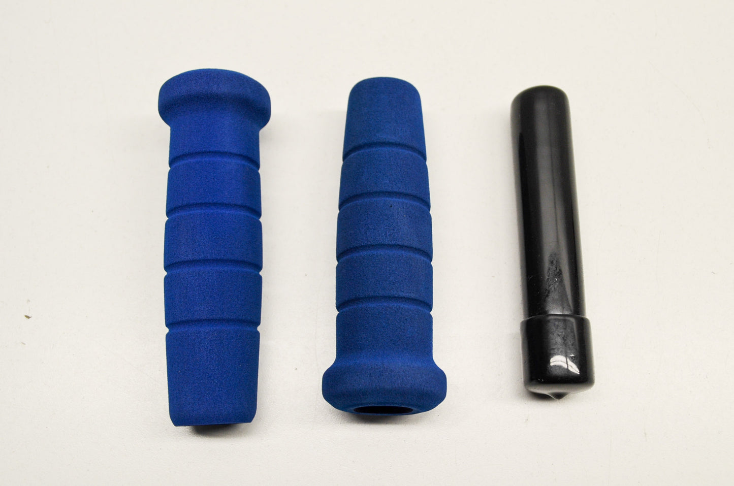 New Johar Handlebar Grip Kit Blue NOS
