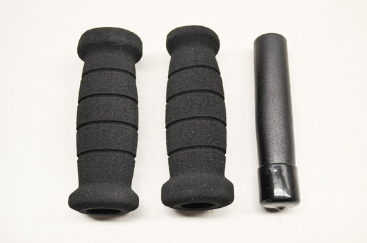 New Johar Handlebar Grip Kit Black NOS