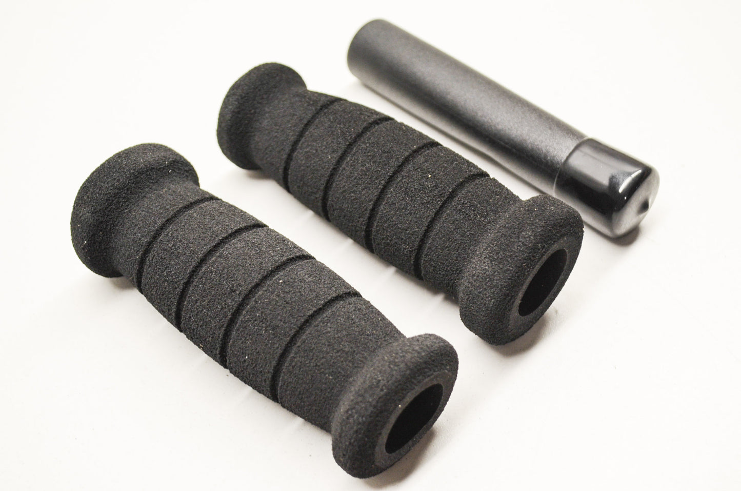 New Johar Handlebar Grip Kit Black NOS