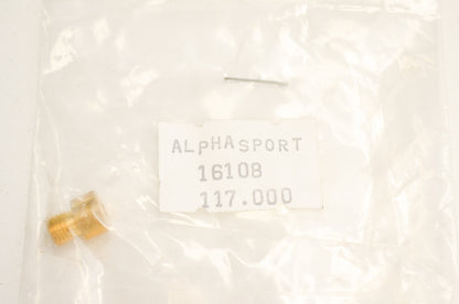 Alpha Sports 16108-117-000 Main Nozzle NOS