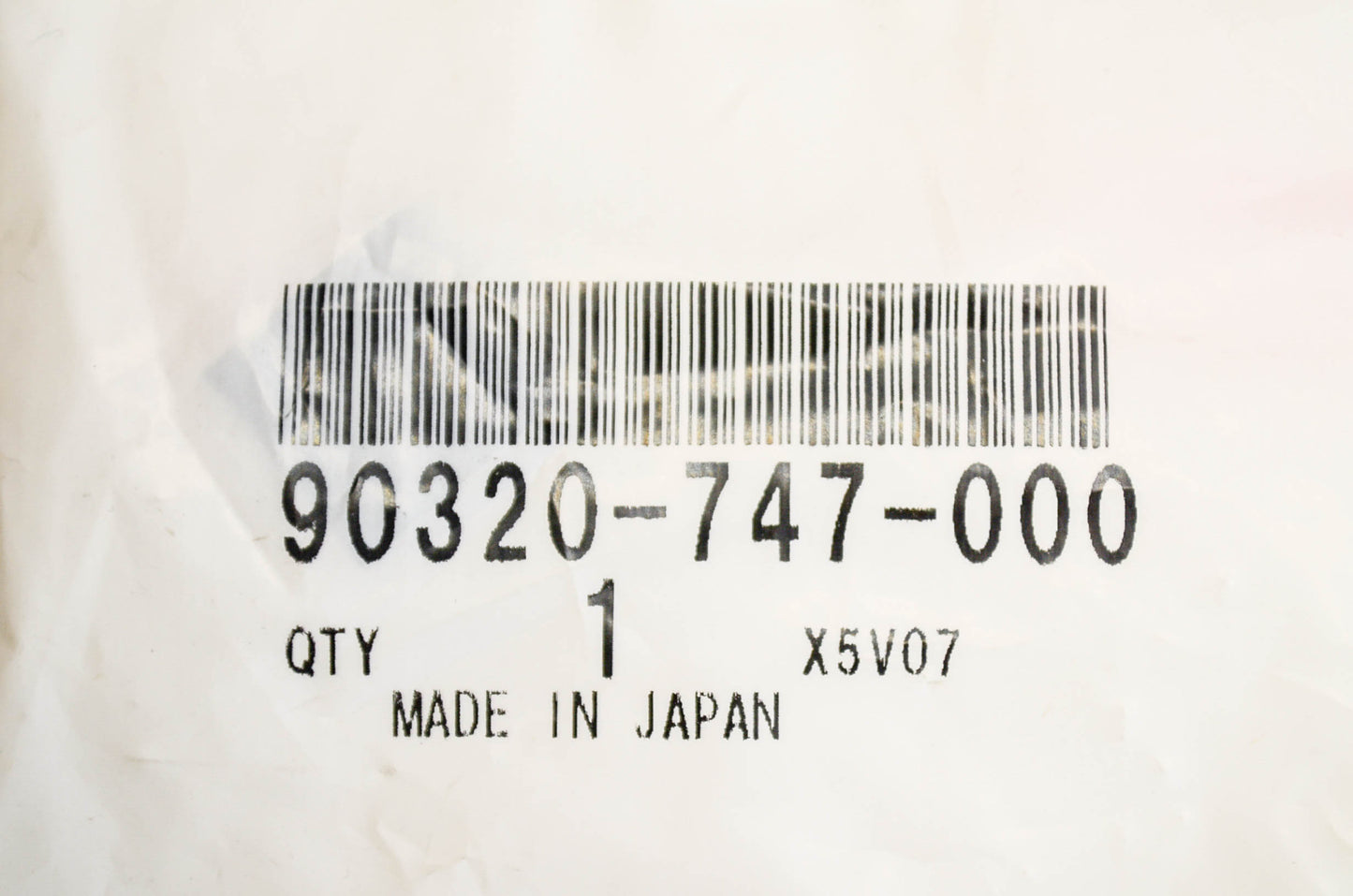 OEM Honda 90320-747-000 Spring Nut 6mm Qty 2 NOS