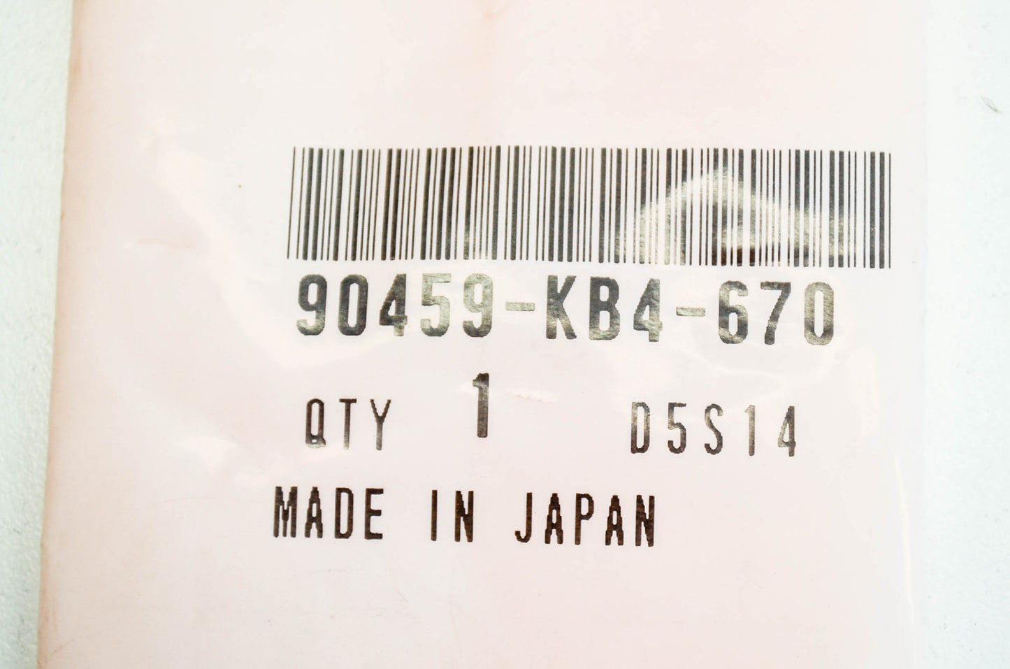 OEM Honda 90459-KB4-670 Washer (20MM) NOS