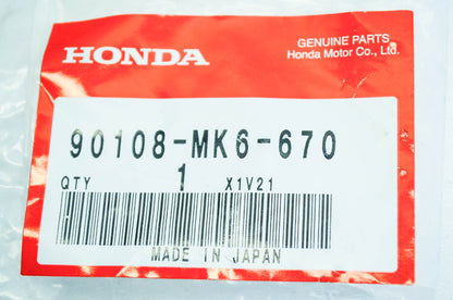 OEM Honda 90108-MK6-670 Bolt NOS