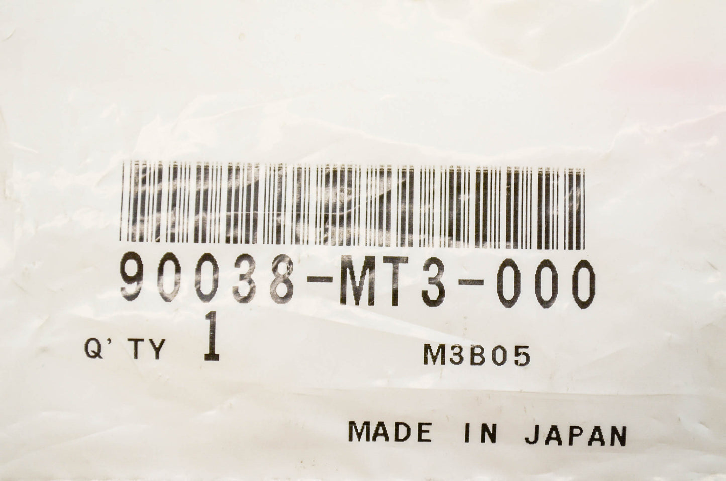 OEM Honda 90038-MT3-000 Flange Bolt (6X32) NOS