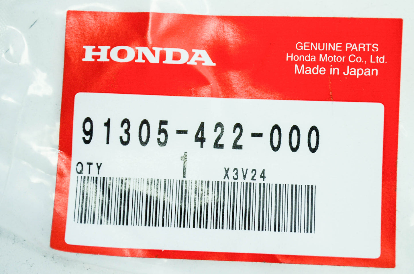 OEM Honda 91305-422-000 O-Ring (9.8X2.4) Qty 3 NOS