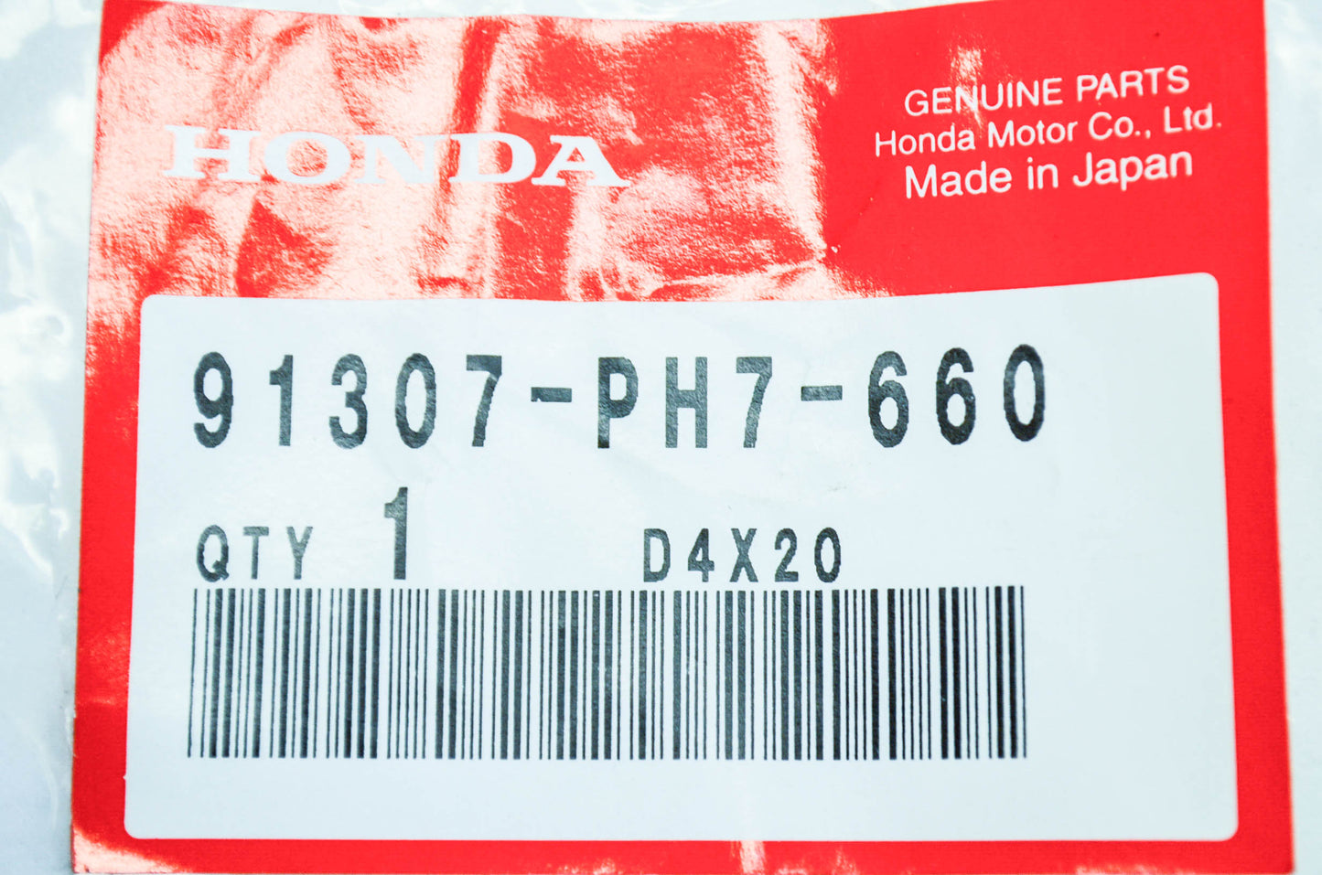 OEM Honda 91307-PH7-660 O-Ring (13.5X1.4) Qty 2 NOS