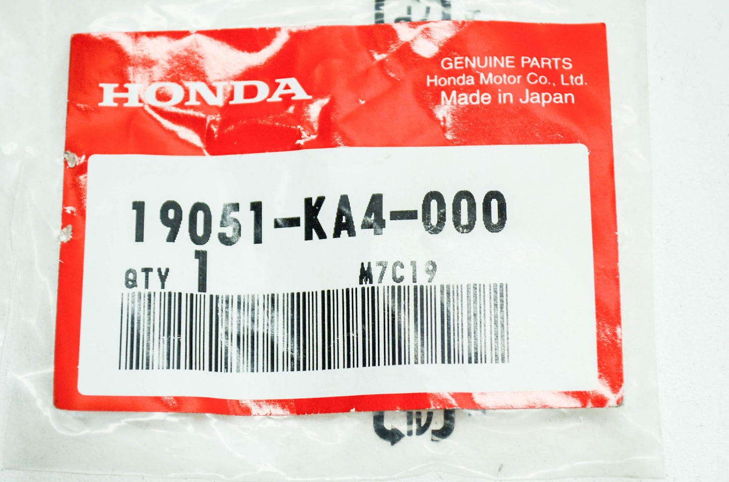 OEM Honda 19051-KA4-000 Rubber NOS