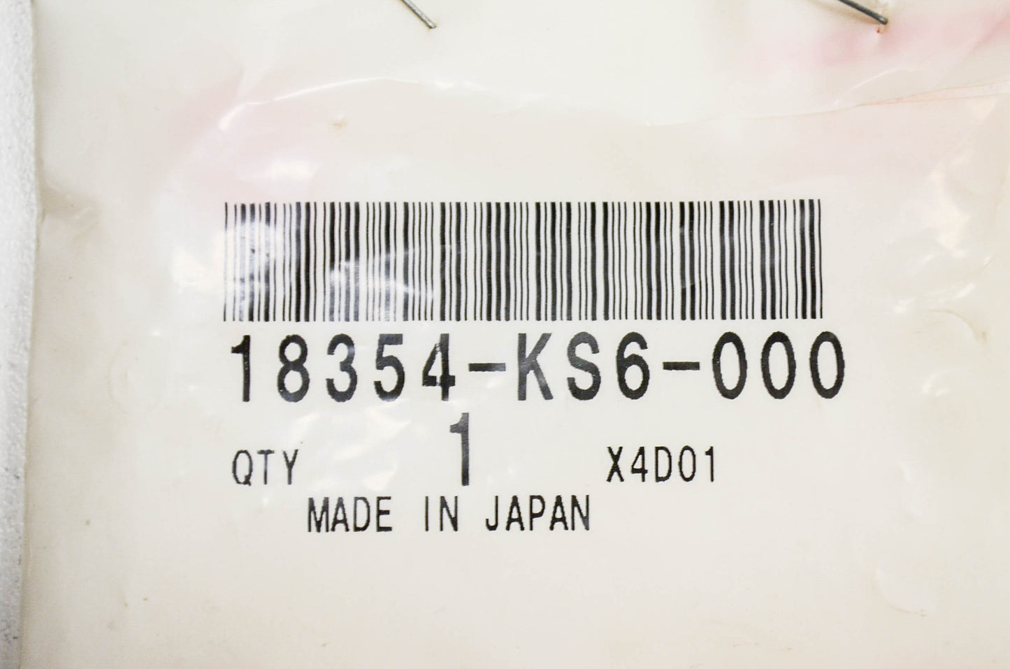 New OEM Honda Chamber Spring Nut NOS