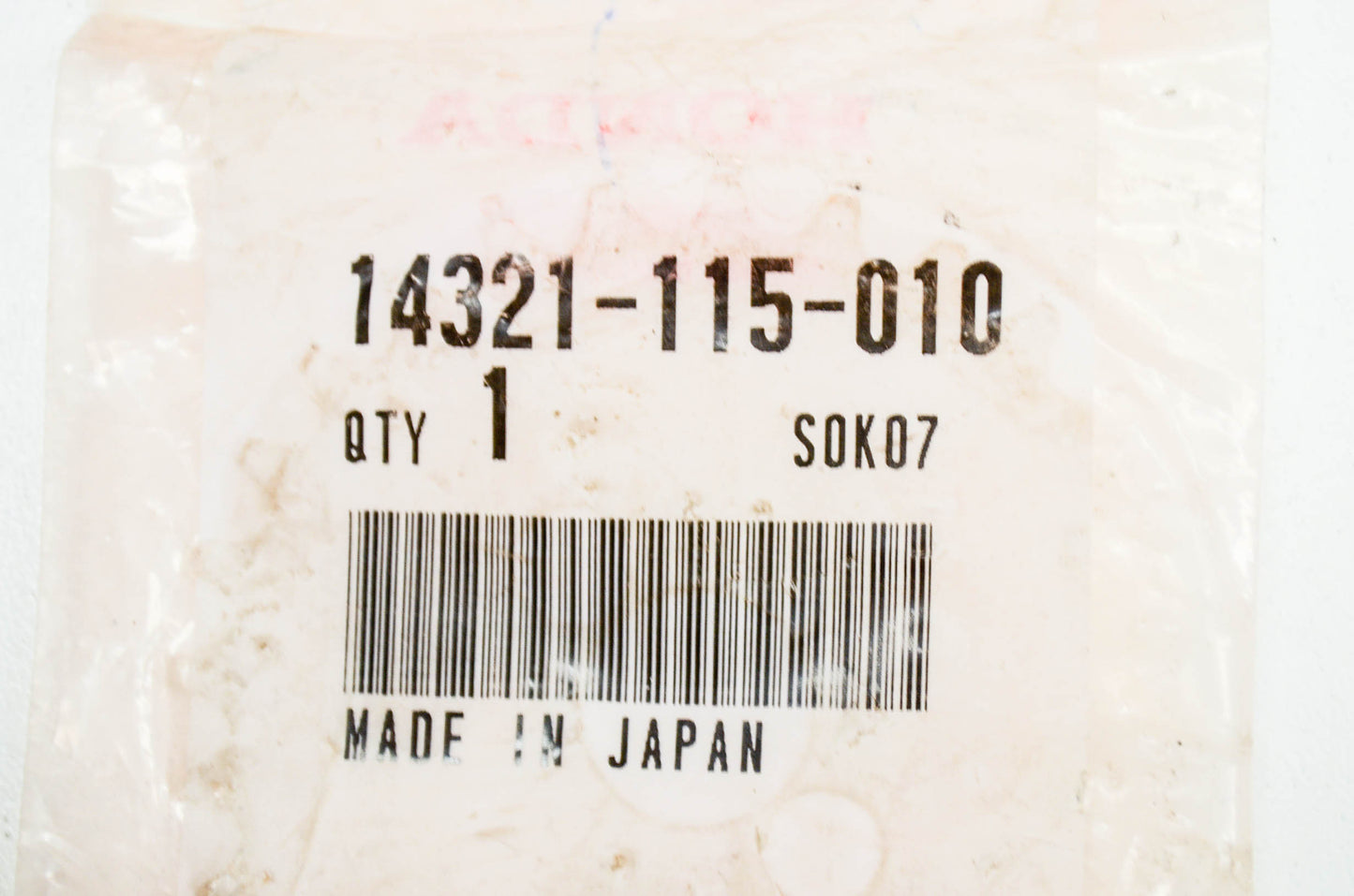OEM Honda 14321-115-010 Cam Sprocket 28T NOS