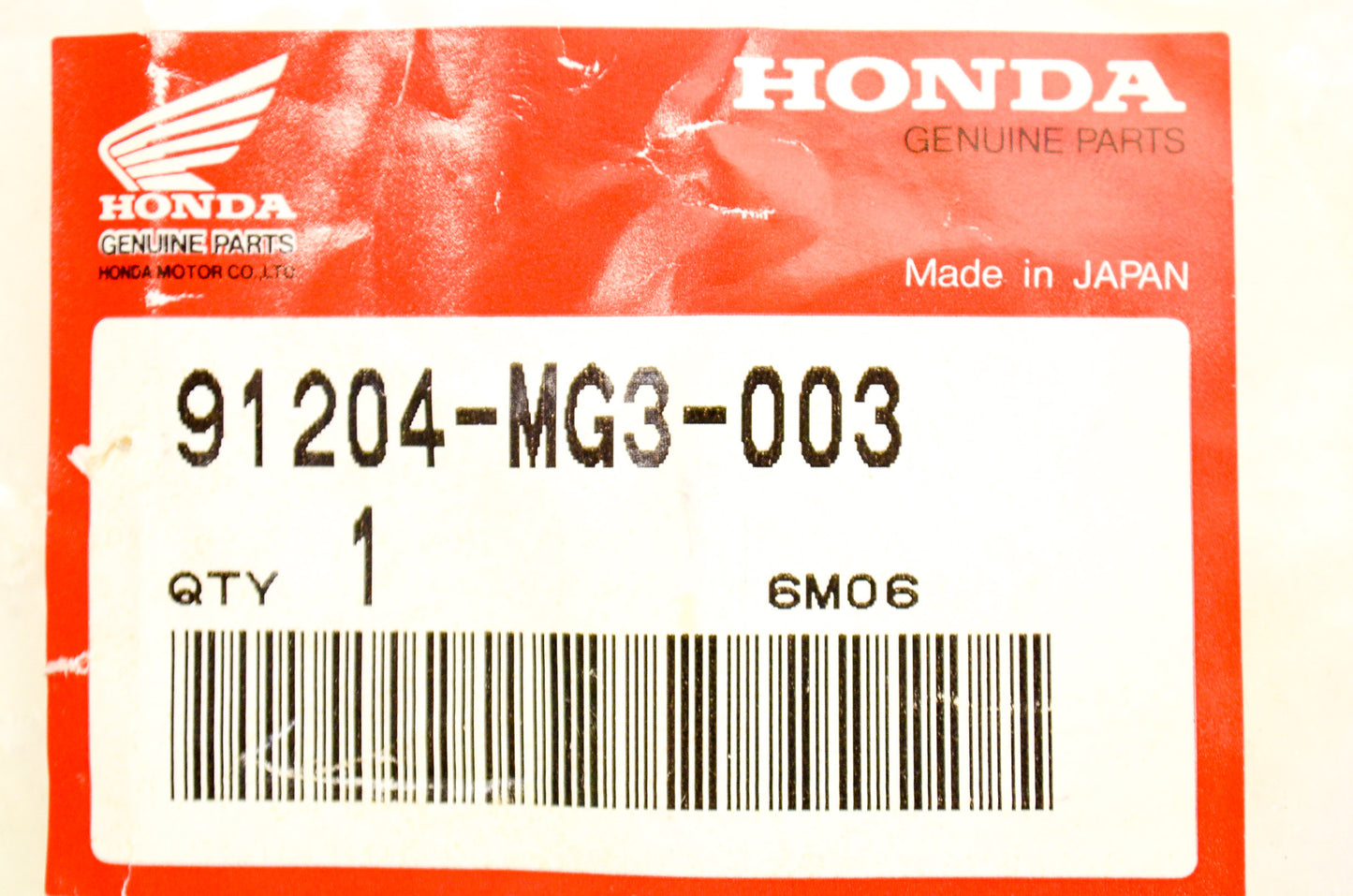 OEM Honda 91204-MG3-003 Oil Seal 25X45X7 NOS
