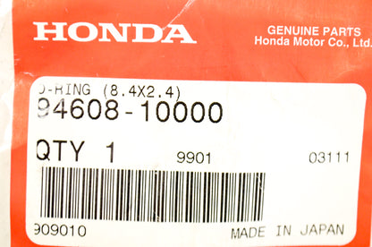 OEM Honda 94608-10000 O-Ring (8.4X2.4) Qty 2 NOS