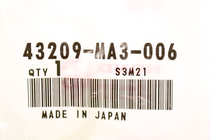 OEM Honda 43209-MA3-006 Piston Seal Qty 2 NOS