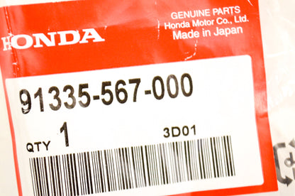 OEM Honda 91335-567-000 O-Ring (13X2.5) Qty 2 NOS