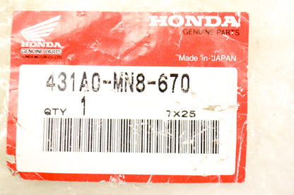 OEM Honda 431A0-MN8-670 Brake Pad Kit NOS
