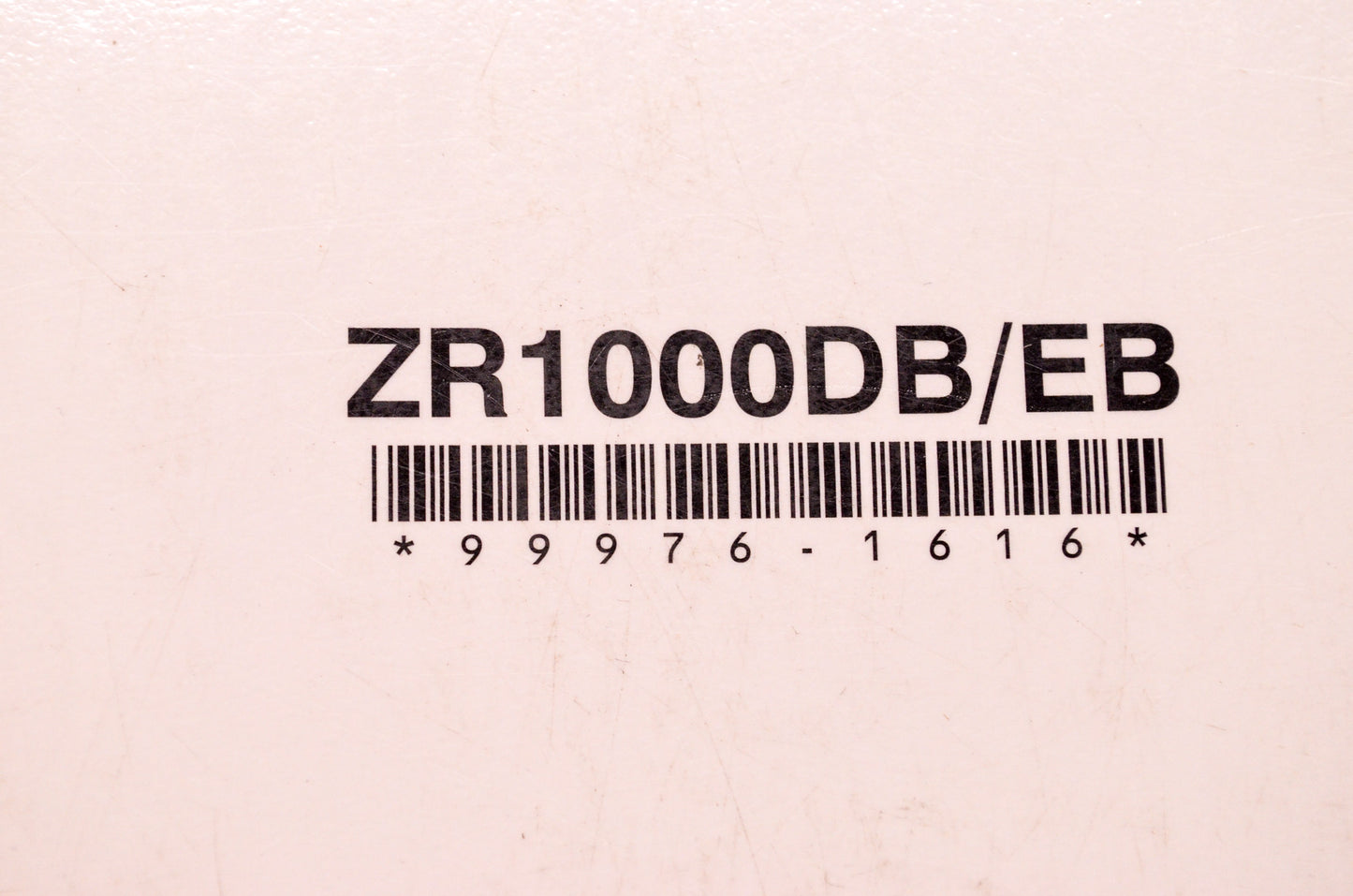 OEM Kawasaki 99976-1616 Z1000 ABS Manuale Uso E Manutenzione Owner's Manual Ital