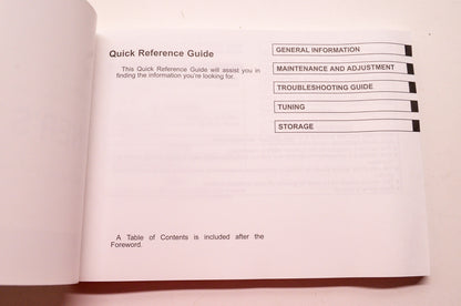 OEM Kawasaki 99987-1839 Owner's Manual KX450FFF