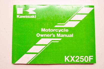 OEM Kawasaki 99987-1472 Owner's Manual KX250T